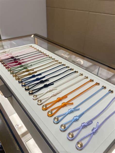 cartier trinity bracelet silk cord